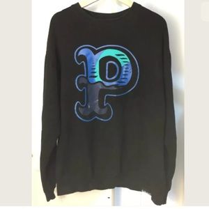 Pink Dolphin Teal Crewneck Sweatshirt